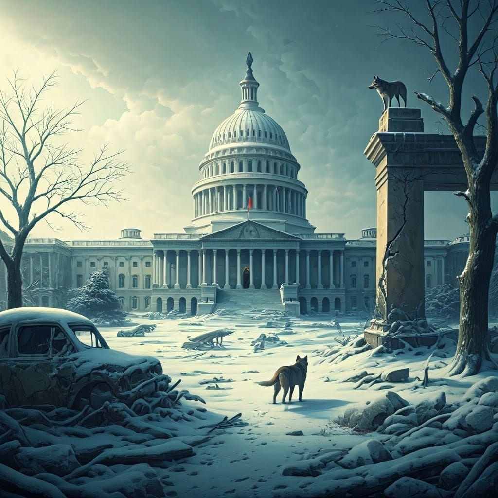 A post-apocalyptic Washington, D.C.
