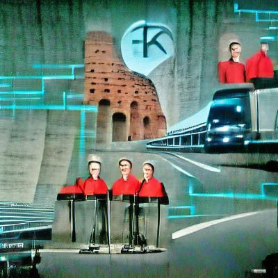 Kraftwerk Conquers Ancient Rome: Autobahn Concert