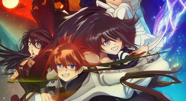 Anime Road to Mastery in Studio Trigger Style