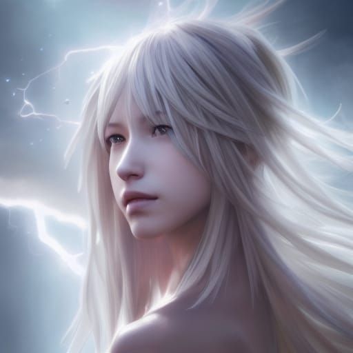 Serah Farron Portrait with Dynamic Lighting