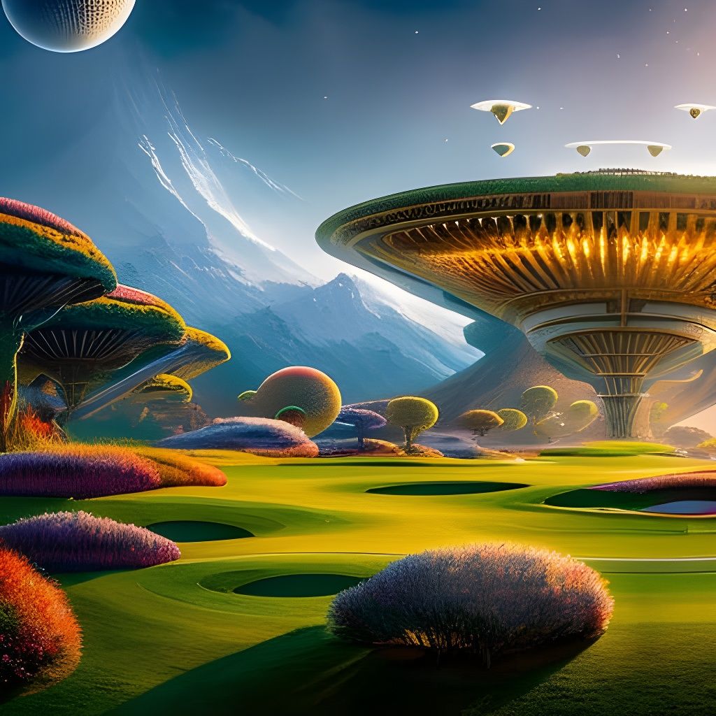 My Alien Golf Course