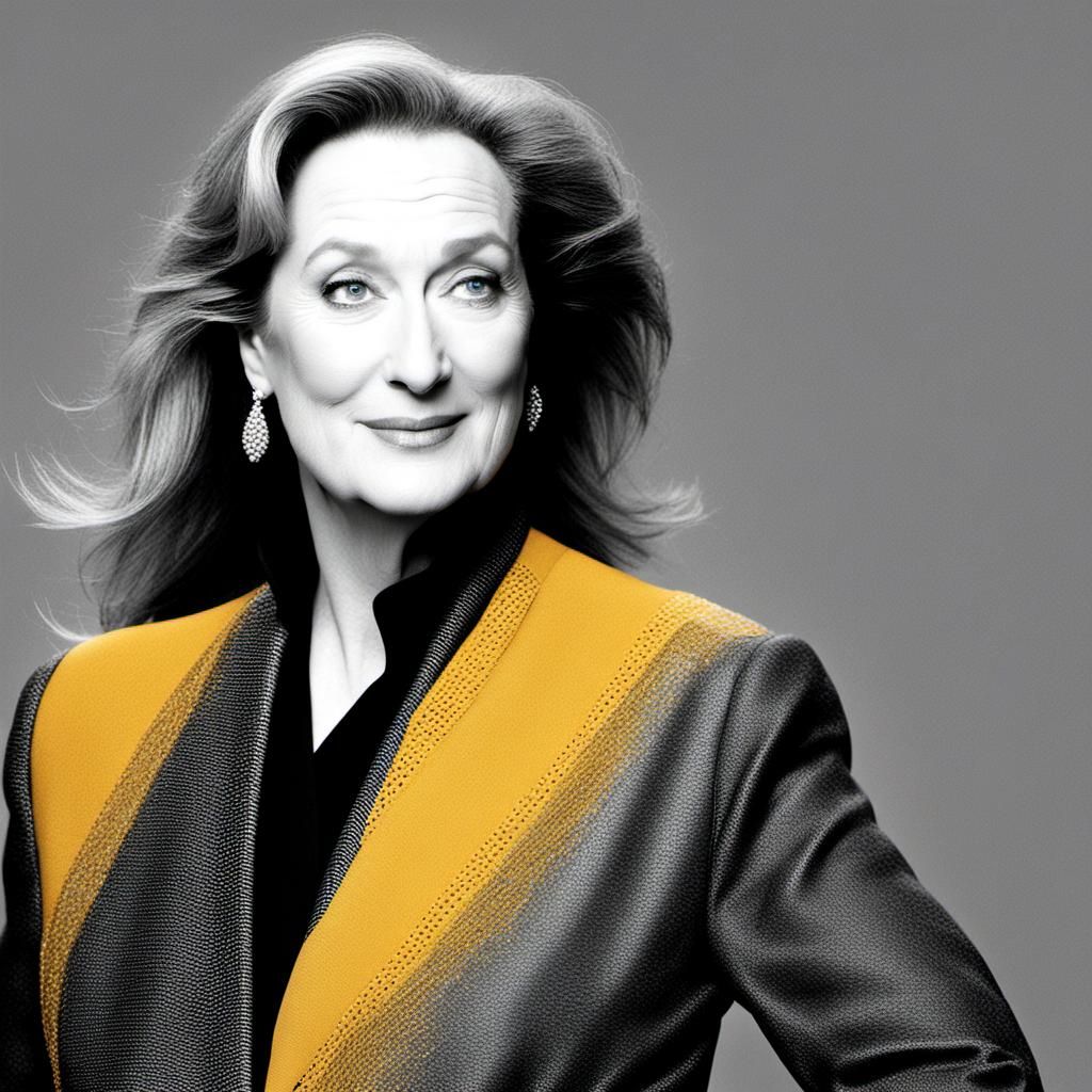 Portrait of Meryl Streep