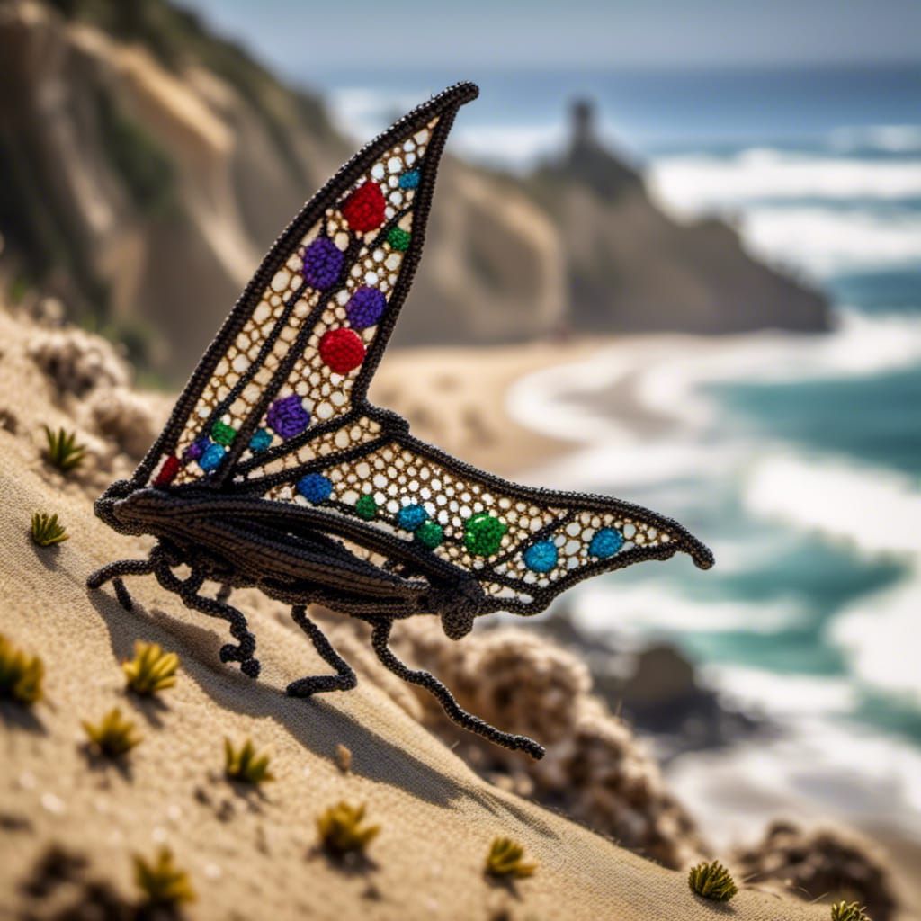Hang Glider at Blacks Beach, La Jolla CA