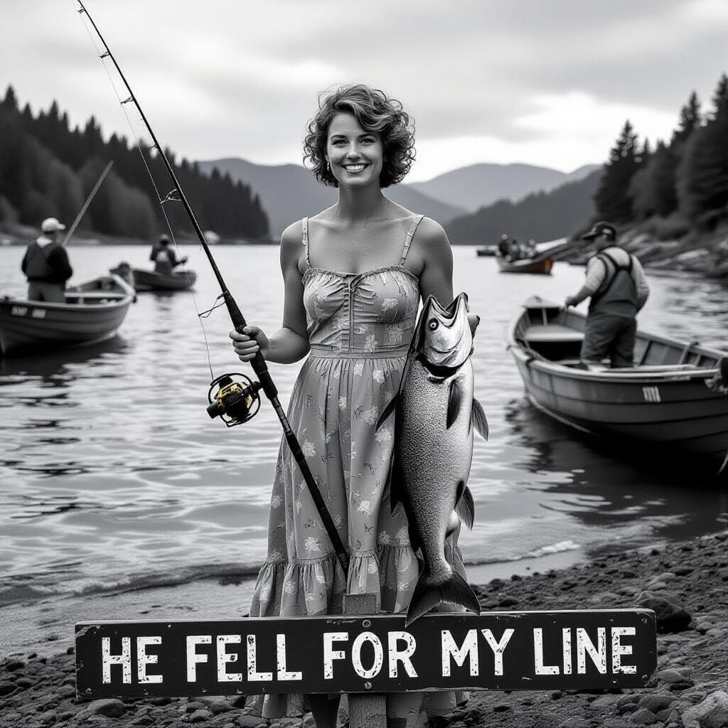 Fisherwoman’s revenge