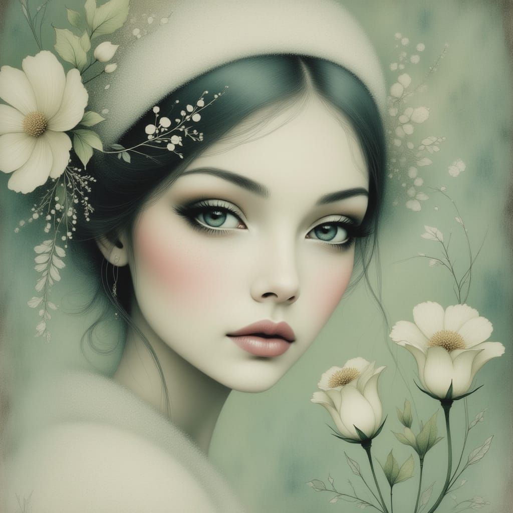 <lora:french vintage:1.0> <lora:Portrait doux:1.0> <lora:Blu...