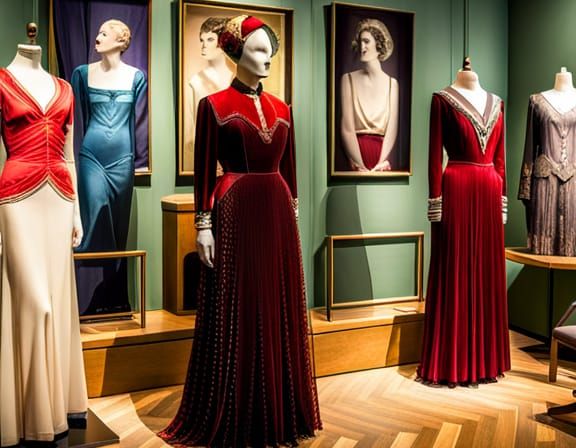 1930s Animal Masquerade Costume Display