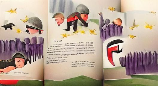 Children's Book Illustrations Explaining Fascism