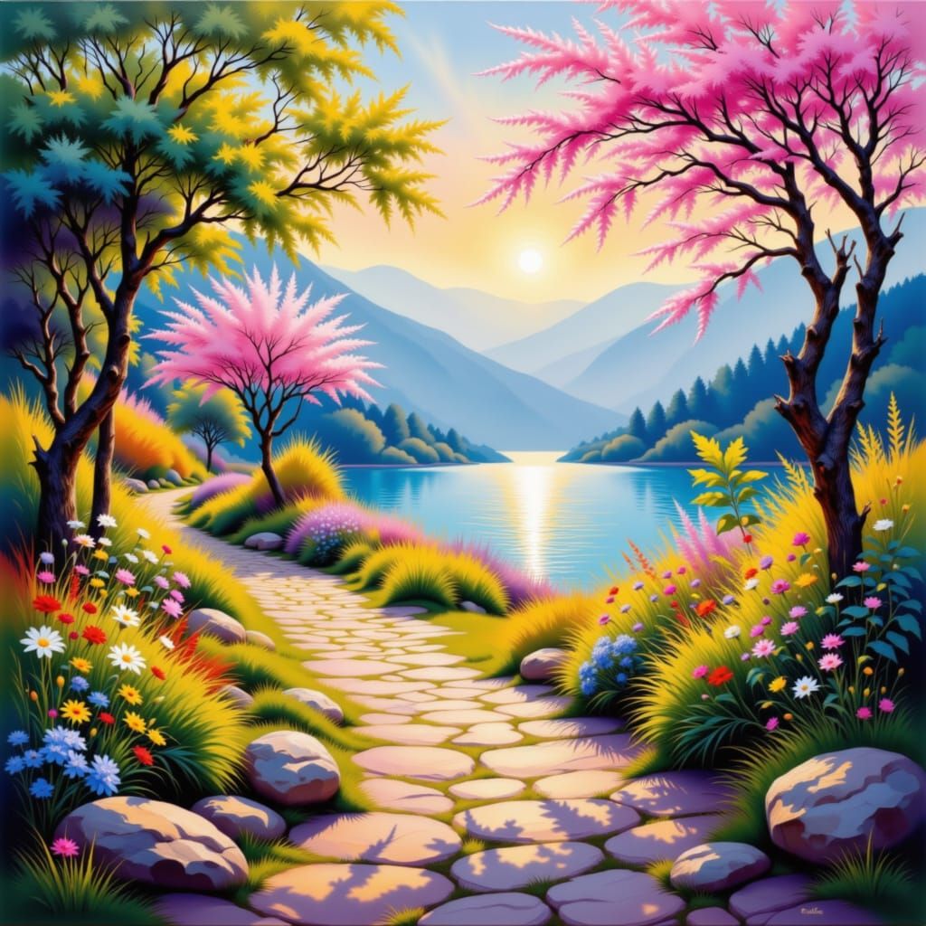Colorful path