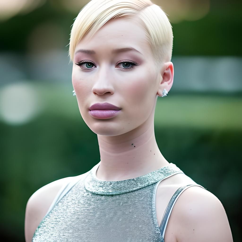 Iggy Azalea's Pixie Haircut: Professional Portrait