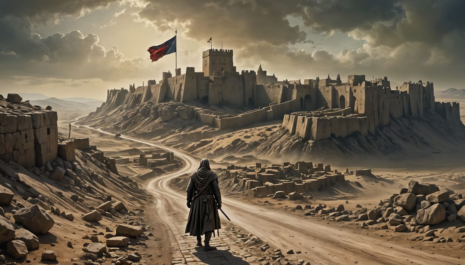 Templar Outpost on the Road to Jerusalem