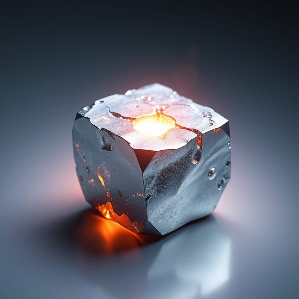 Ethereal Titanium Ingot Forged in a Supernova