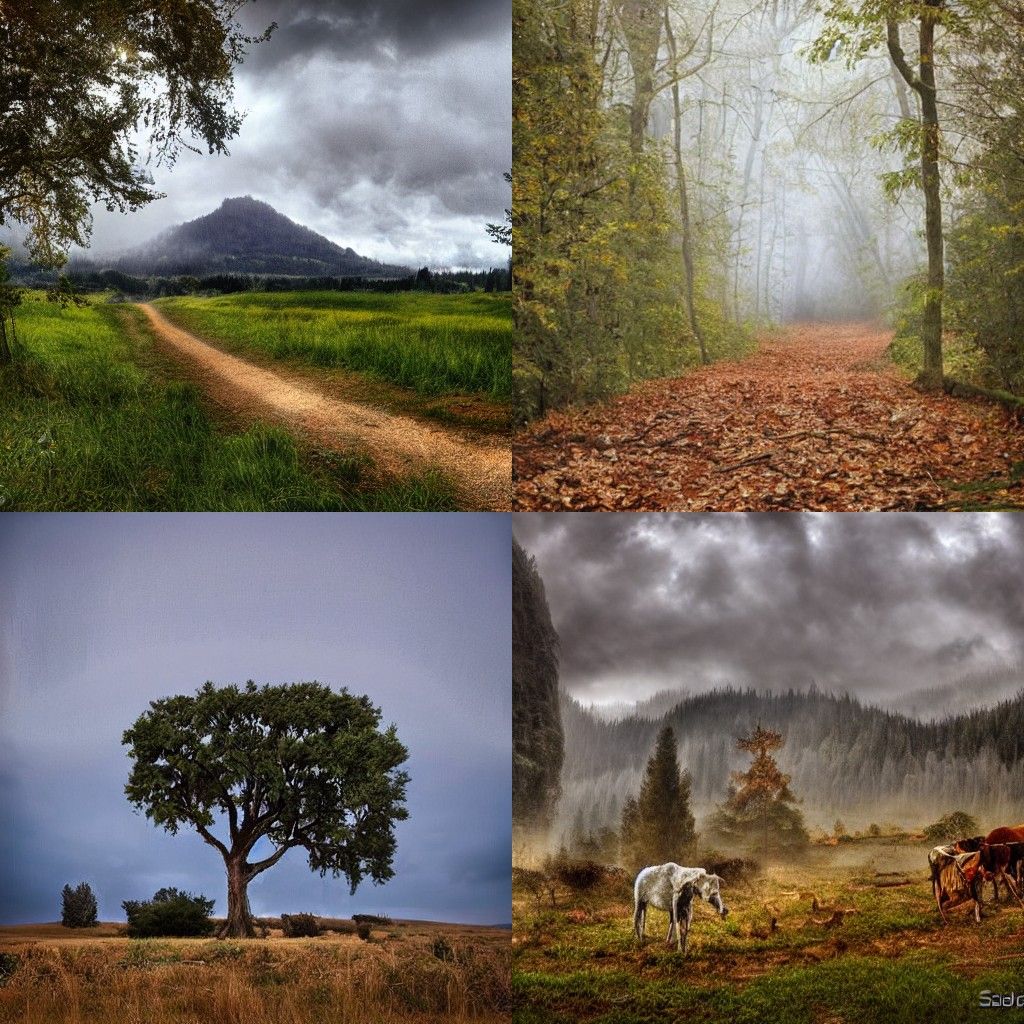 Abstract Geometric Composition in Vibrant Colors