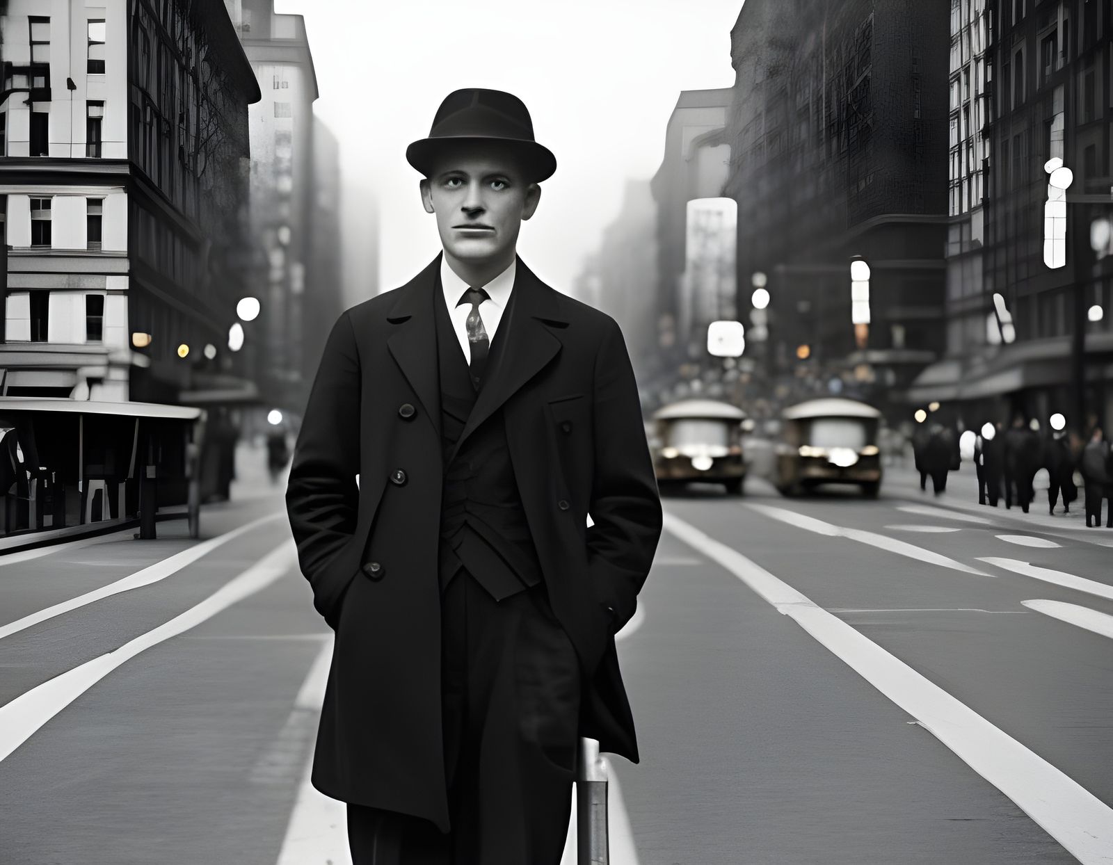 Male in New York #1900s #film