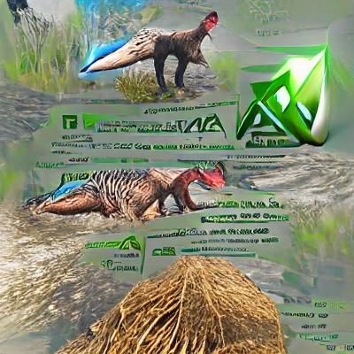 Photorealistic Dinosaur in Lush Jungle Environment