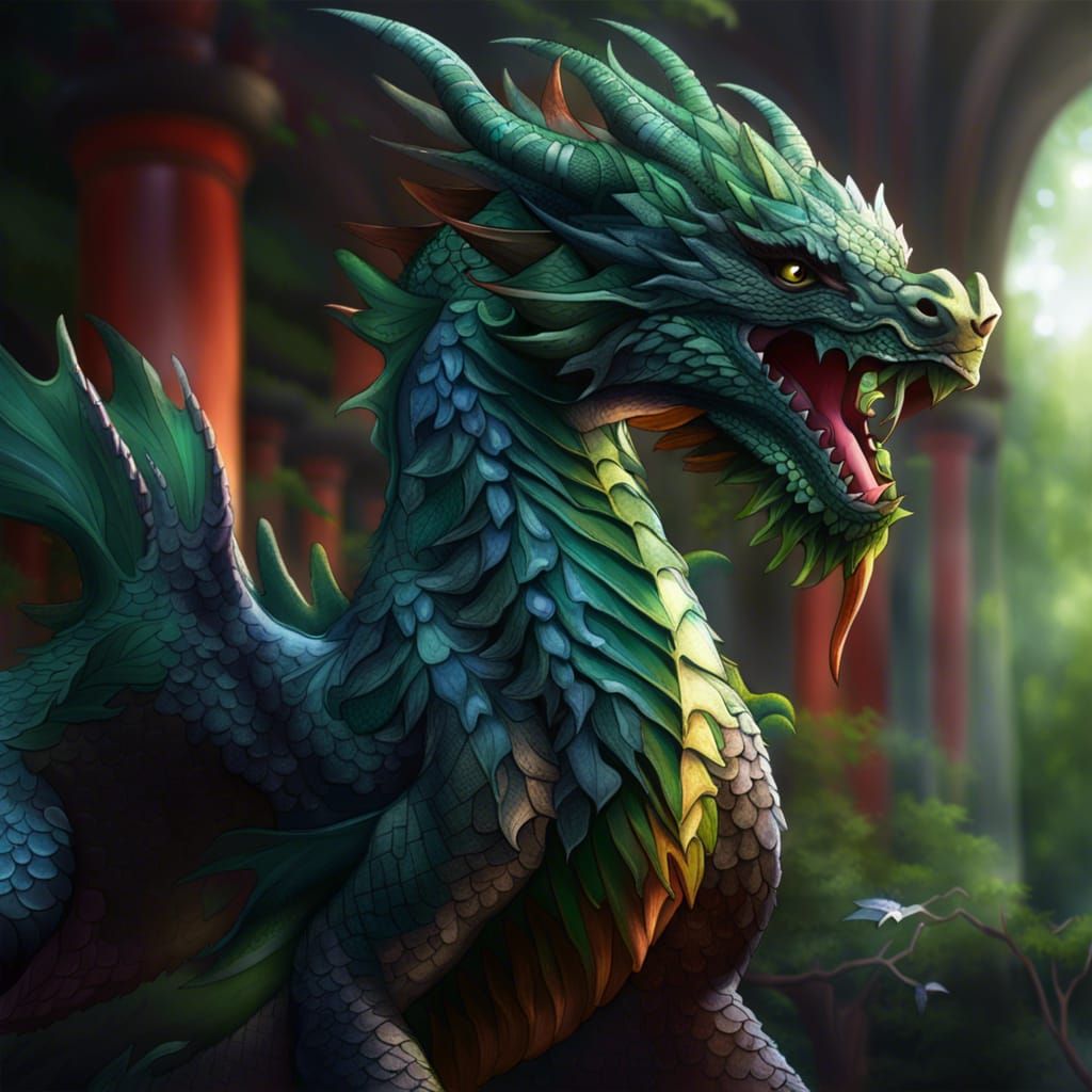Green Leaf Dragon