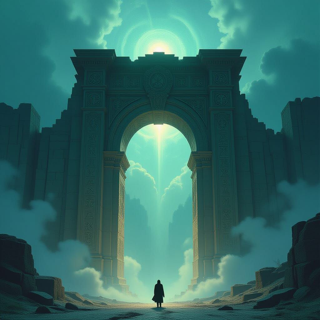 Eldritch Archway with Supernatural Glow
