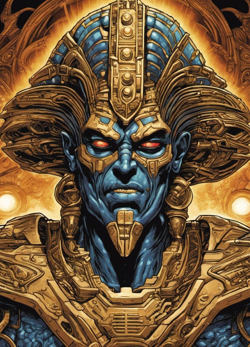 Exodia Close-Up in Modern Comic Book Art