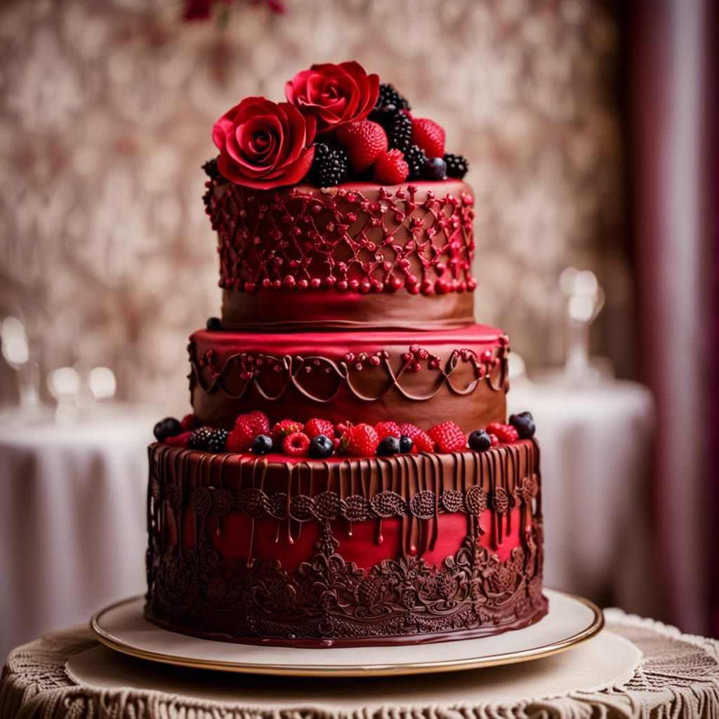 victorian wedding cake