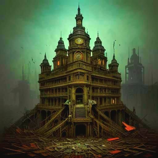 Rodent Politicians Swarm a Modern Legislature