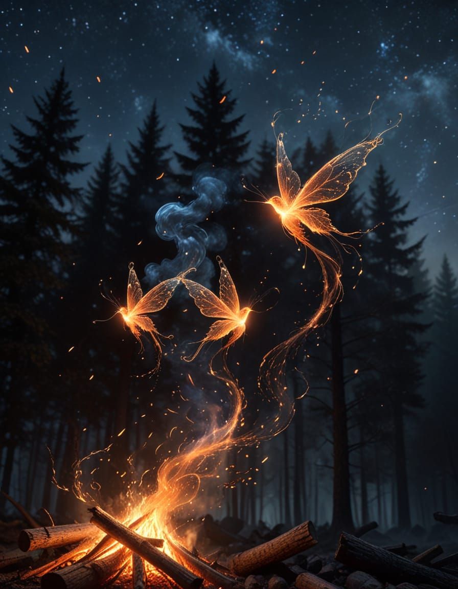 Ember Wisp Fairies.