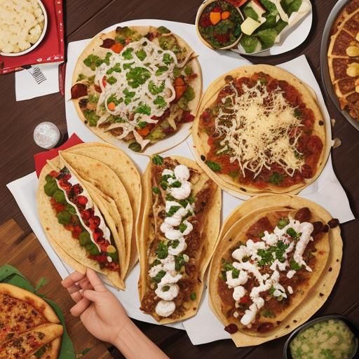 Tacos and Pizza Thanksgiving Dinner