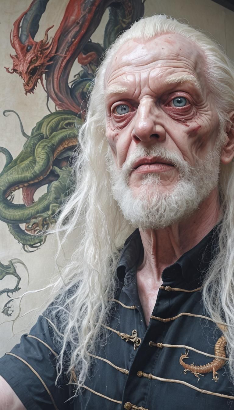 Cryptid Dragon Chimera by Otto Rapp