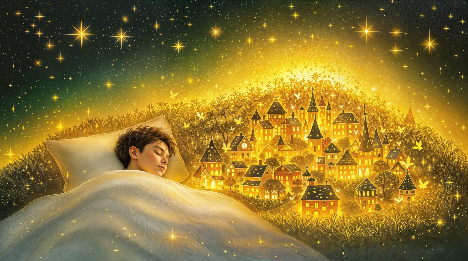 Golden Slumber, Painterly Dream