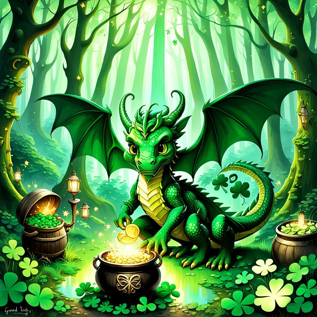 Enchanted St. Patrick's Day Celebration in Emerald Woods