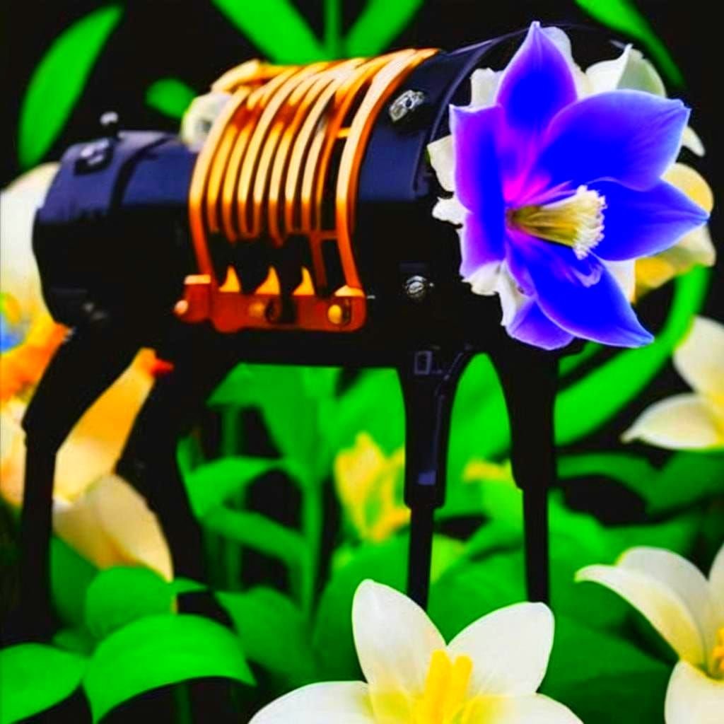 Abstract AI Rendering of the Future