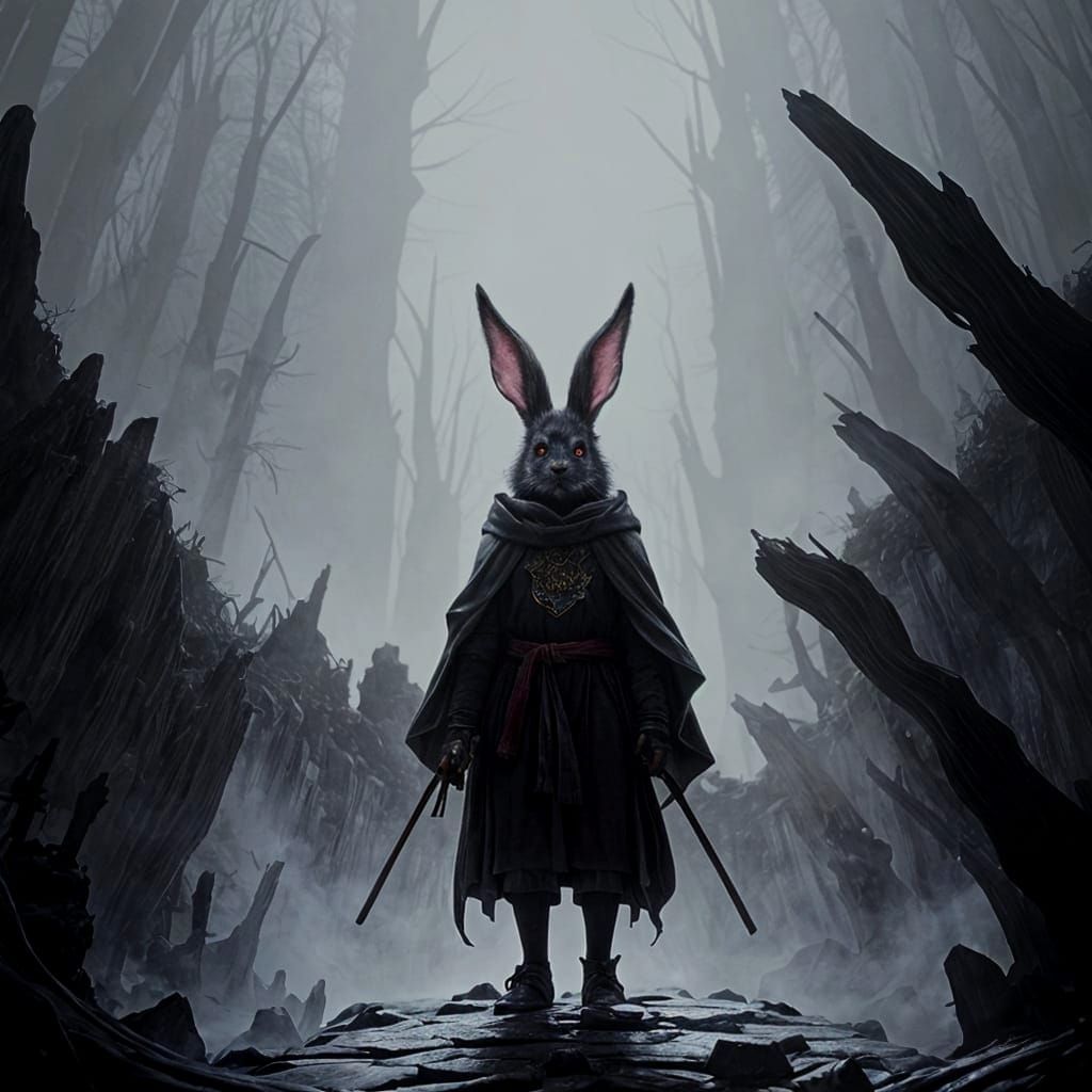 "You're a wizard, Hare Potter"