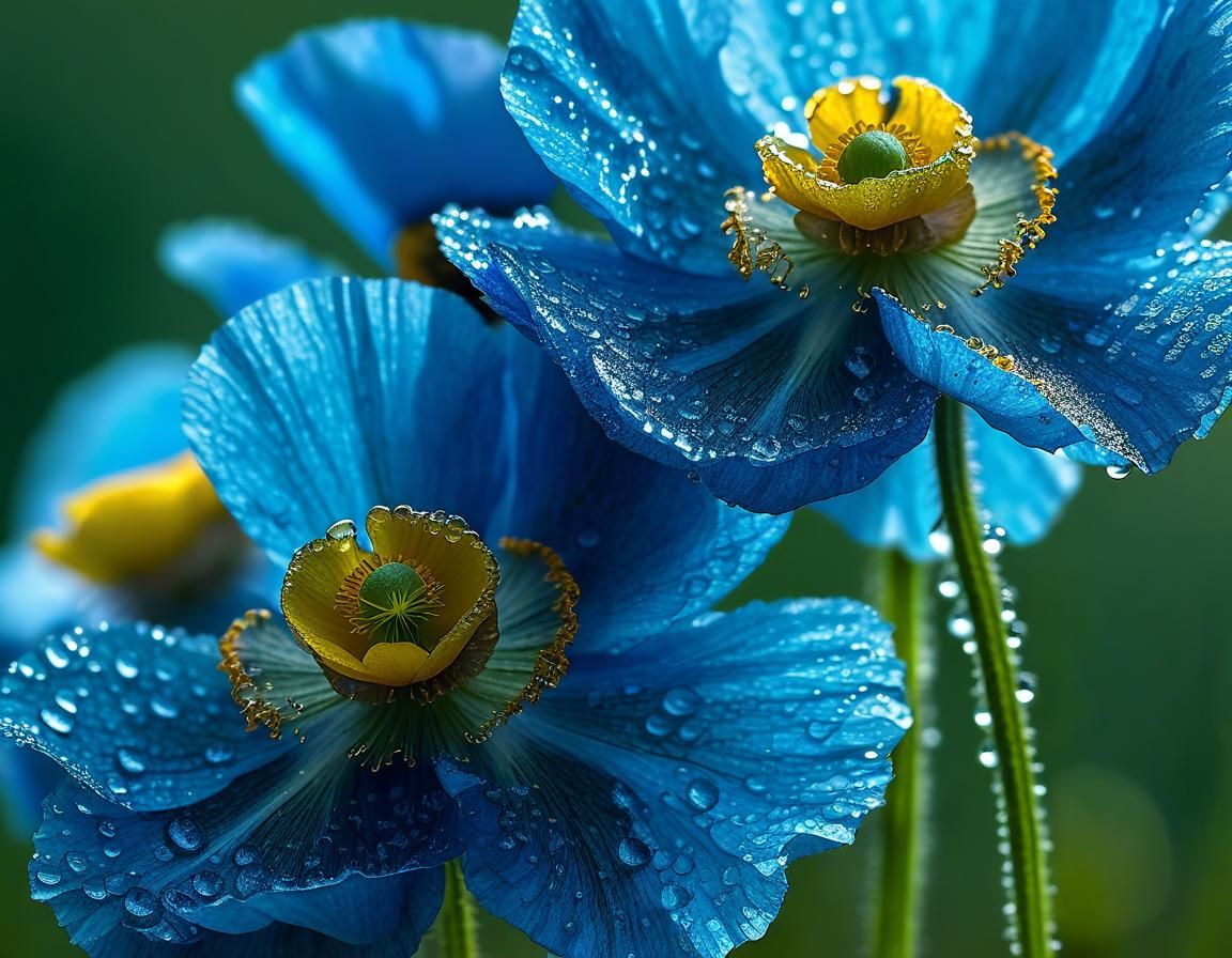 Himalayan Blue Poppies