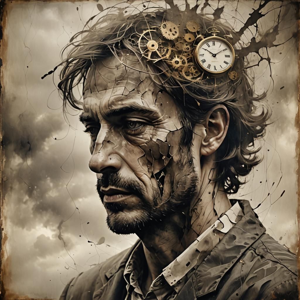 Surreal Mind Forgetting Betrayal, Dali-esque Melting Memorie...
