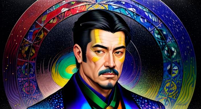 Portrait Handsome Man Cliche Niche