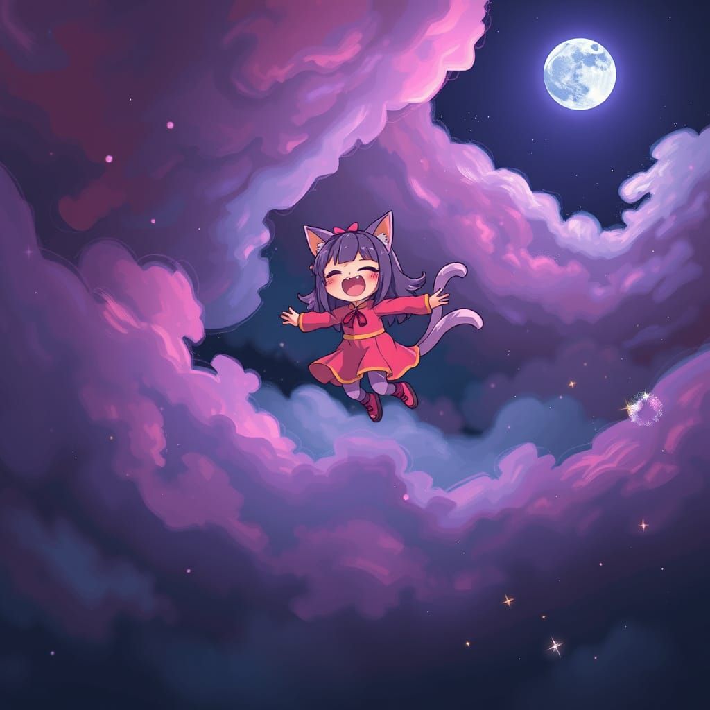 Dreamy Whimsy in Purple Hues