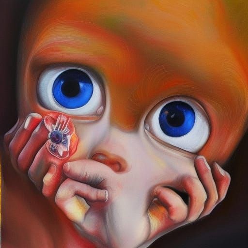 REALISTIC human hands - abstract