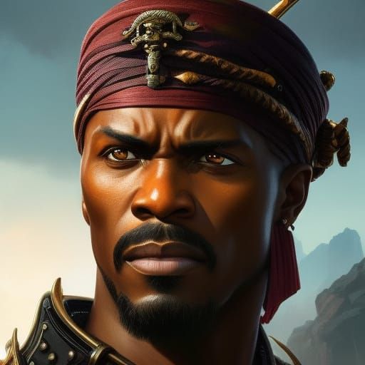 African Male Pirate