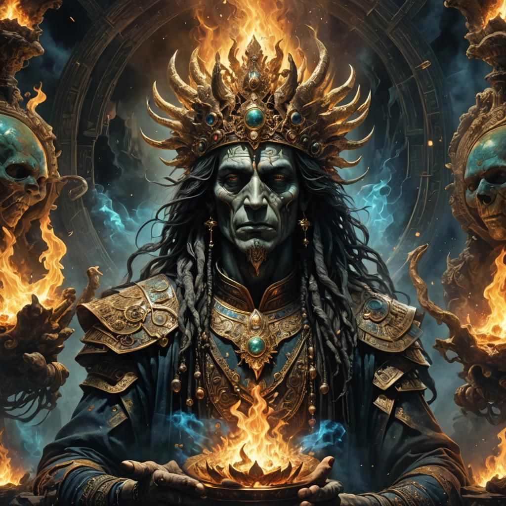 Cosmic Holographic Figure Consuming Smoke