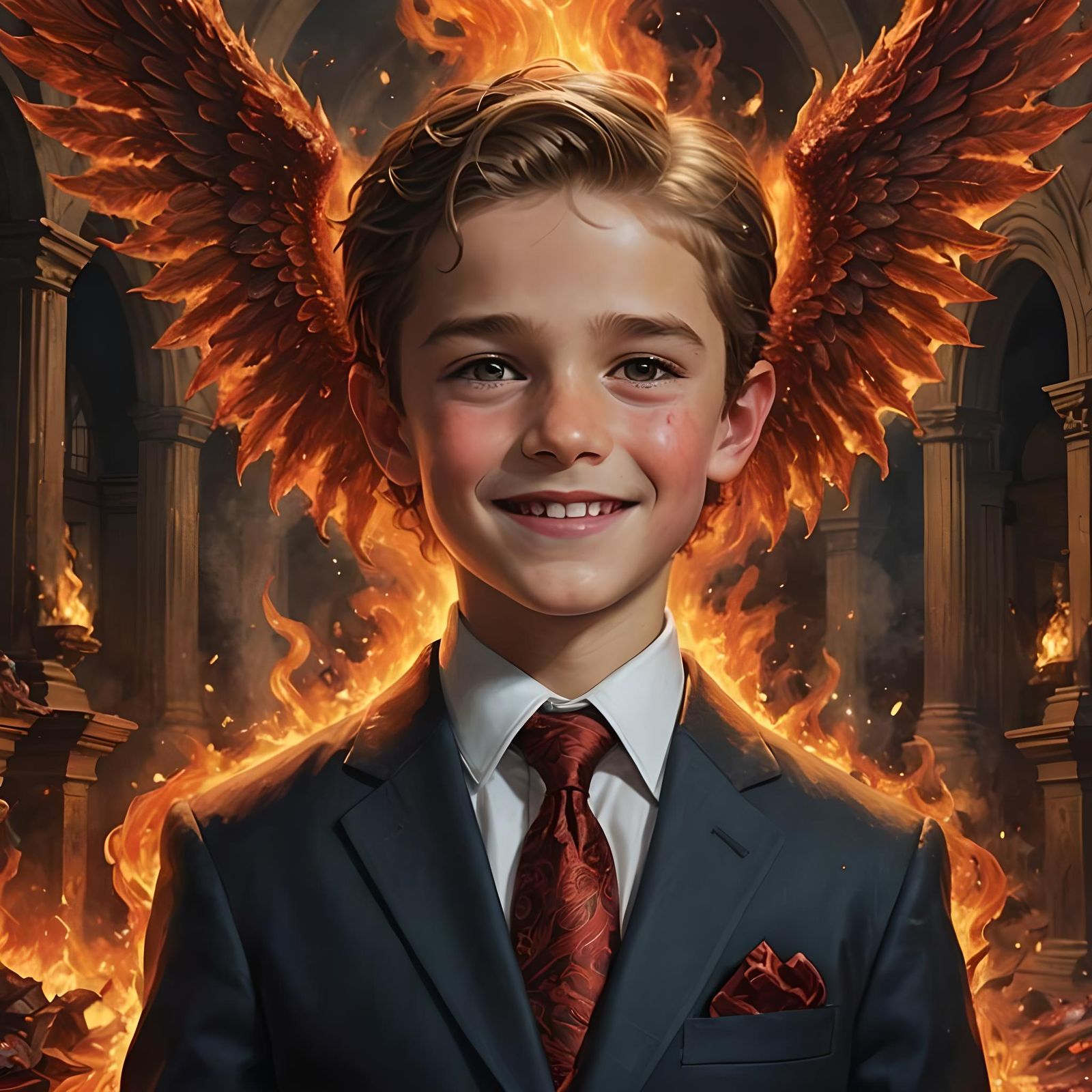 This is the part where I burn everything in sight and......