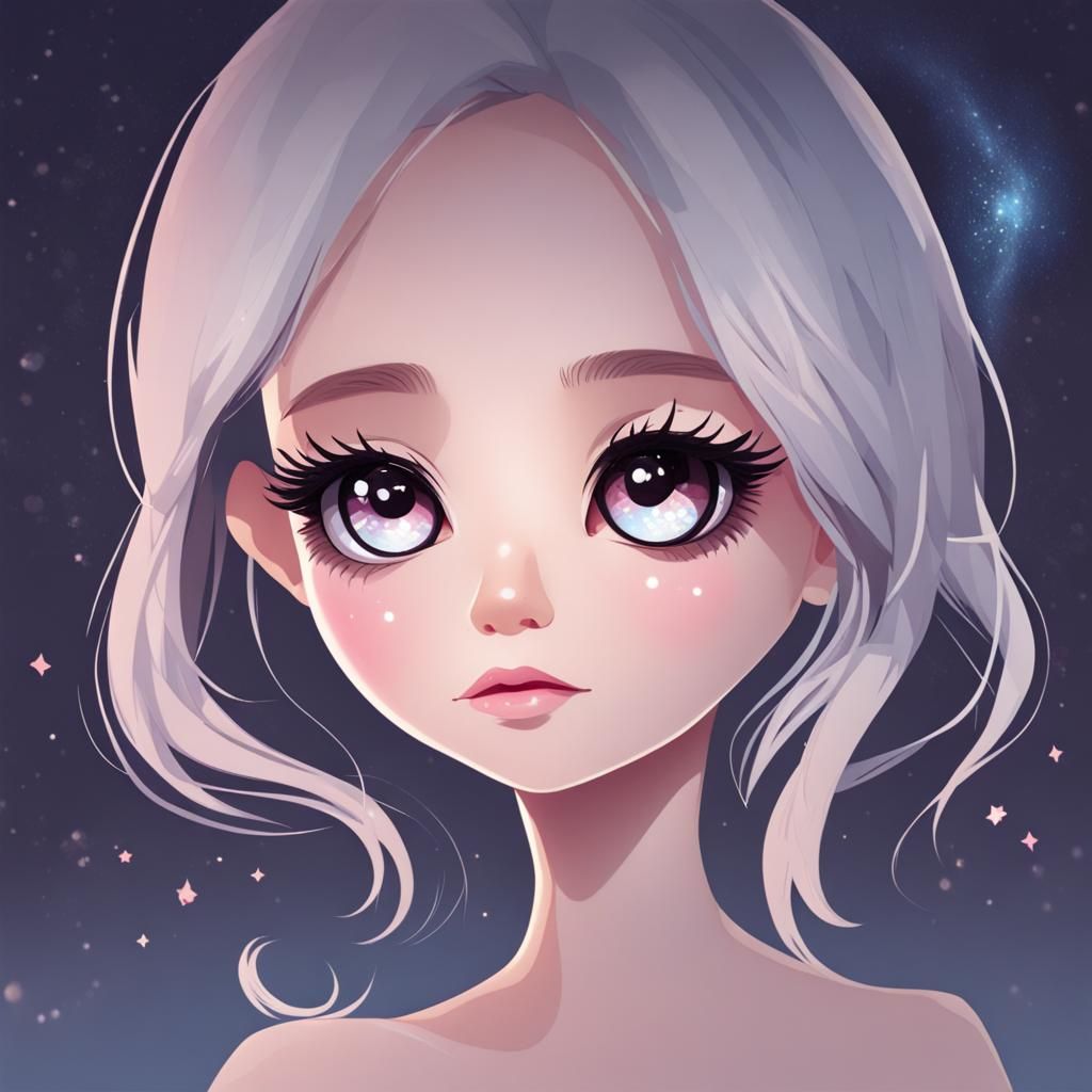 Cute Eve Eye Illustration
