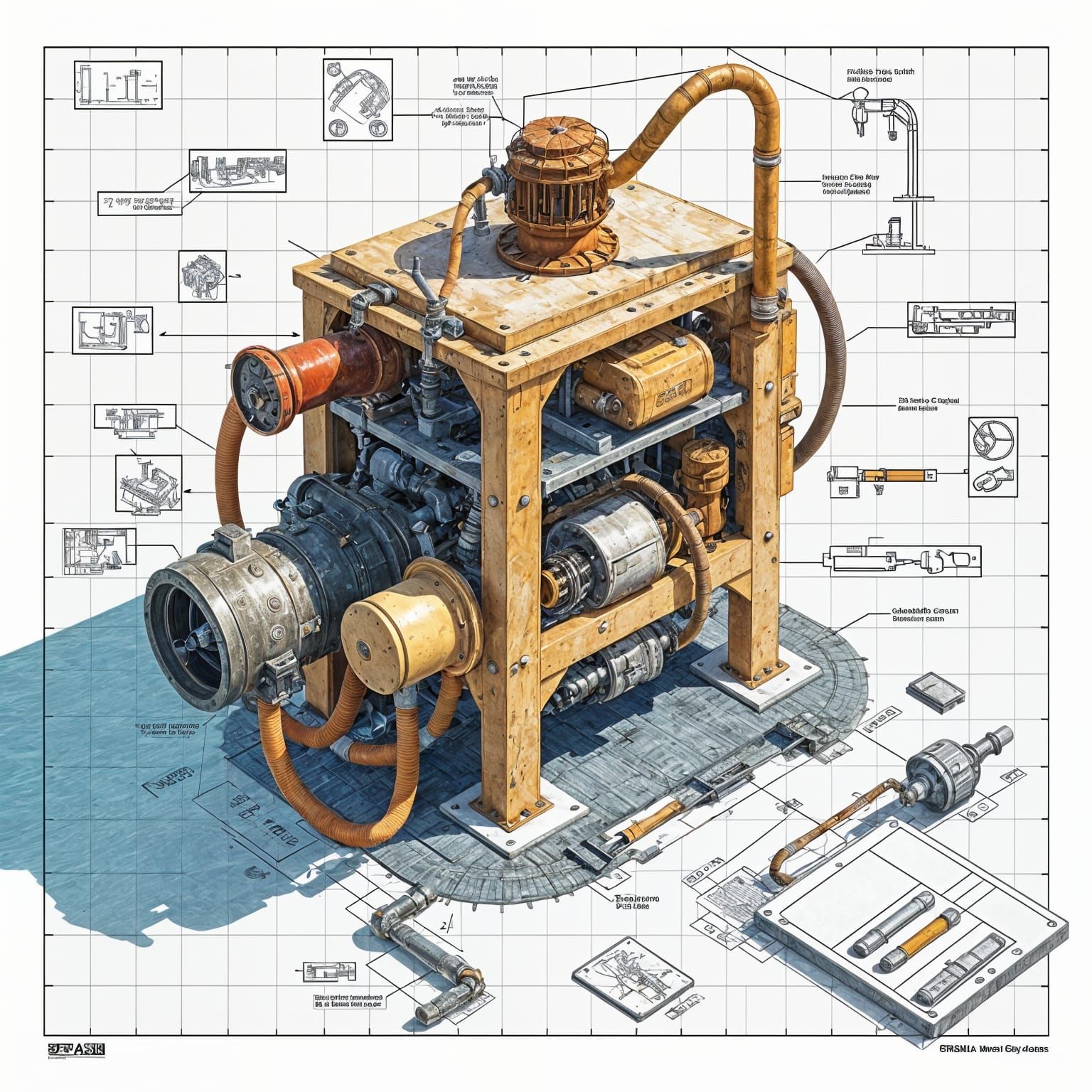 Ocean Cleanup Machine: Technical Schematics and Blueprints