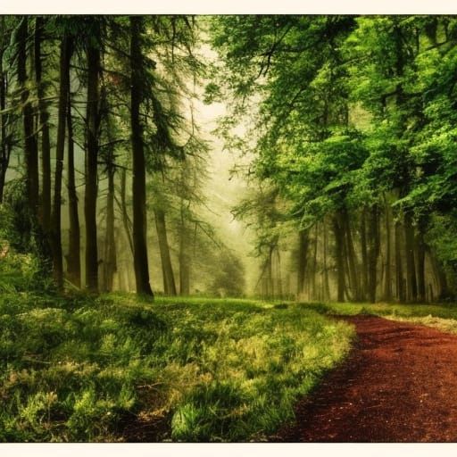 Abstract Interconnectedness with Nature