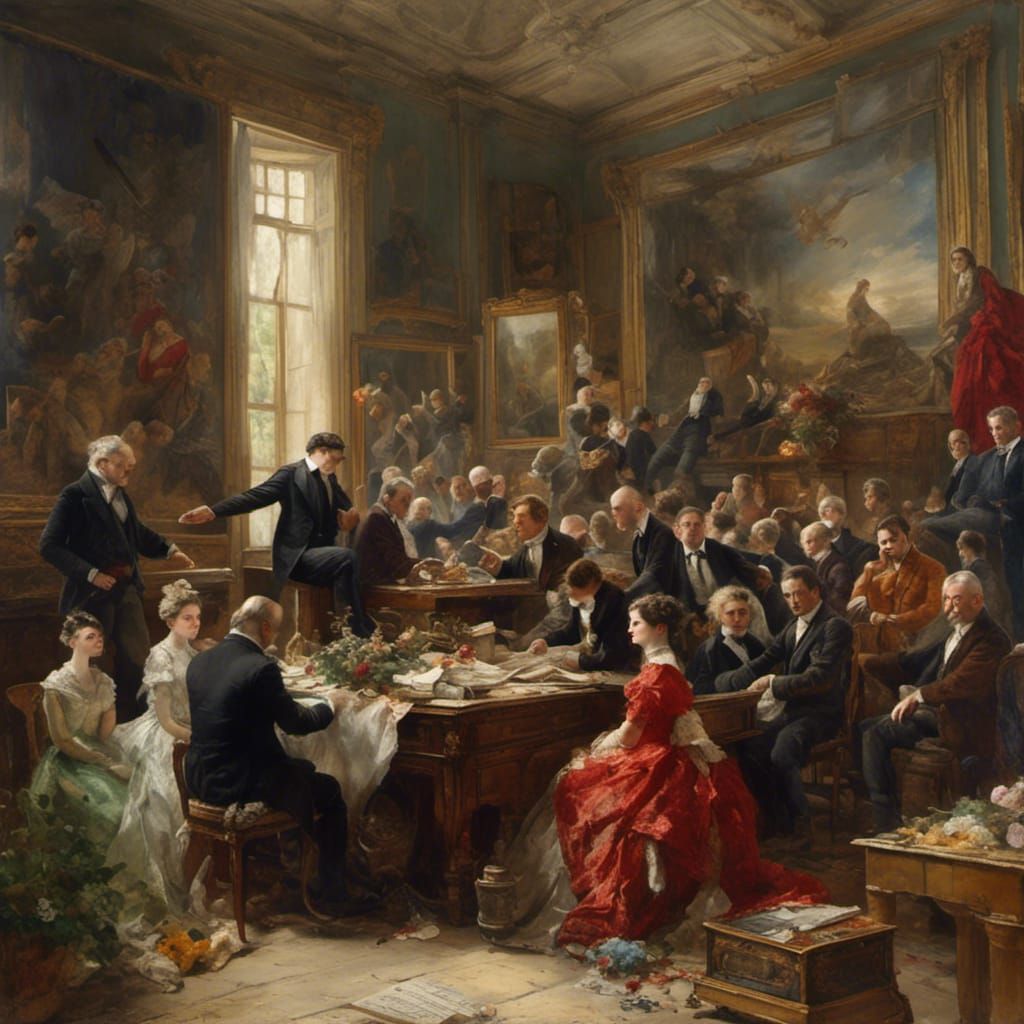 Classic Art Class: A 19th-Century Oil Painting