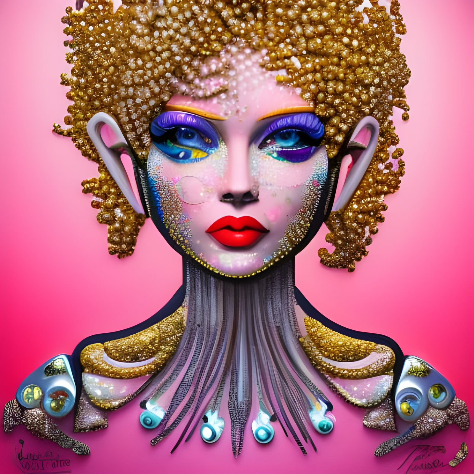 Cyborg In Designer Jewellery #2, Masterplayer