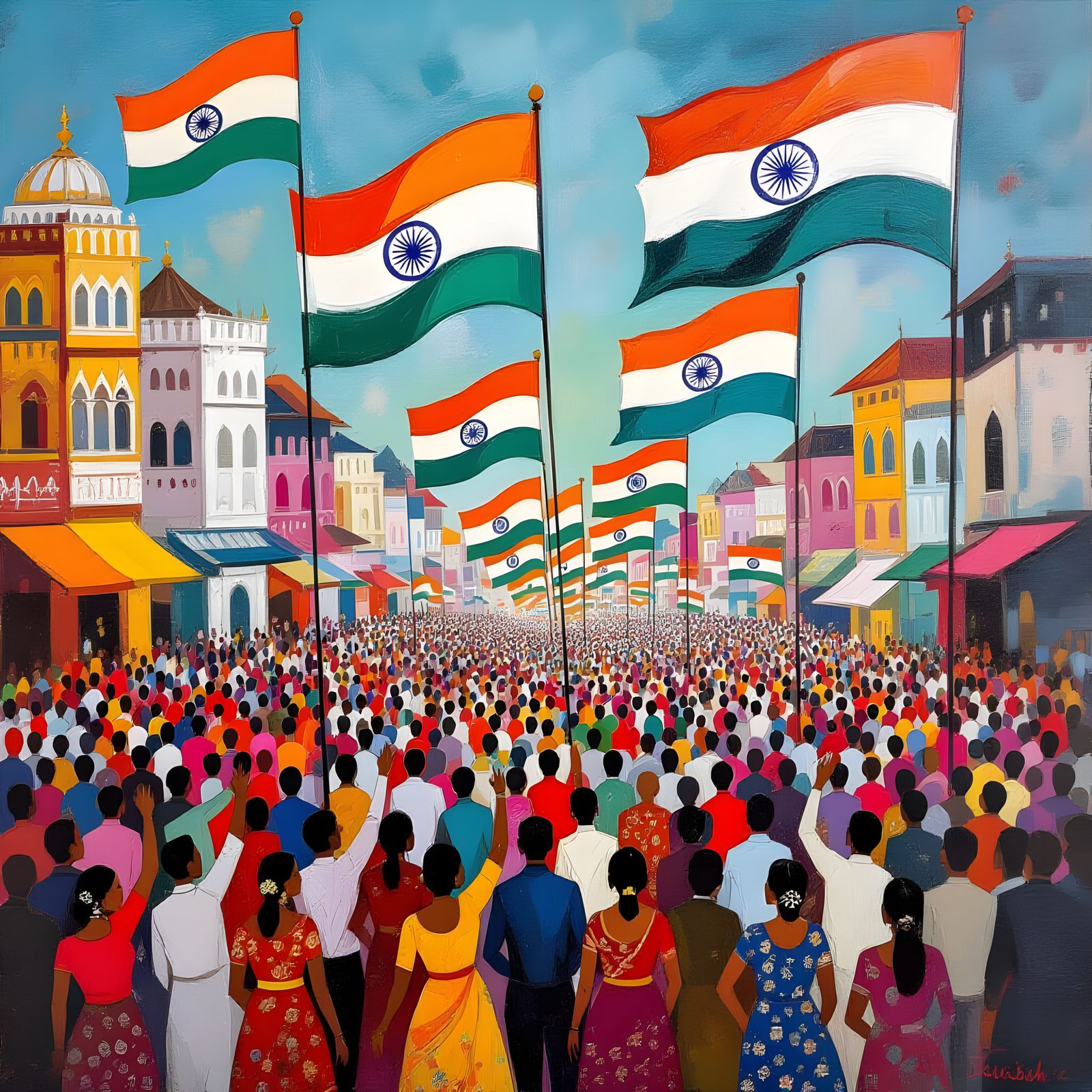 Stylized Rendering of August 15th