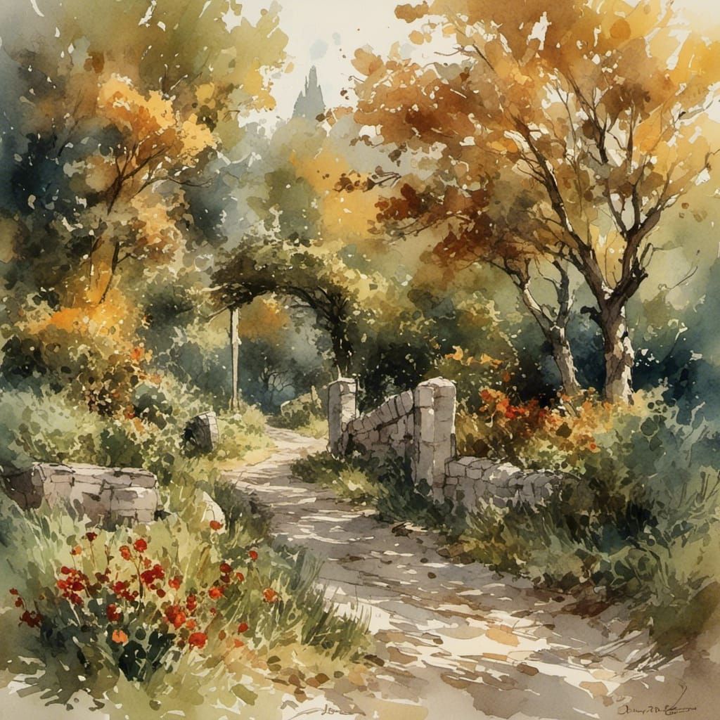 Cozy September Scene