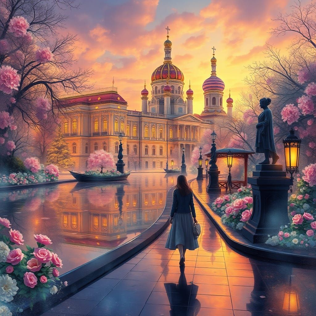 Enchanted World of Bioluminescent Wonders in Pastel Colors