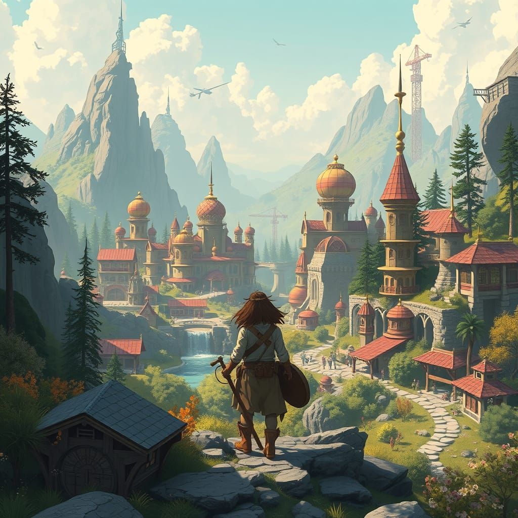 Gerappa Builds a New Civilization