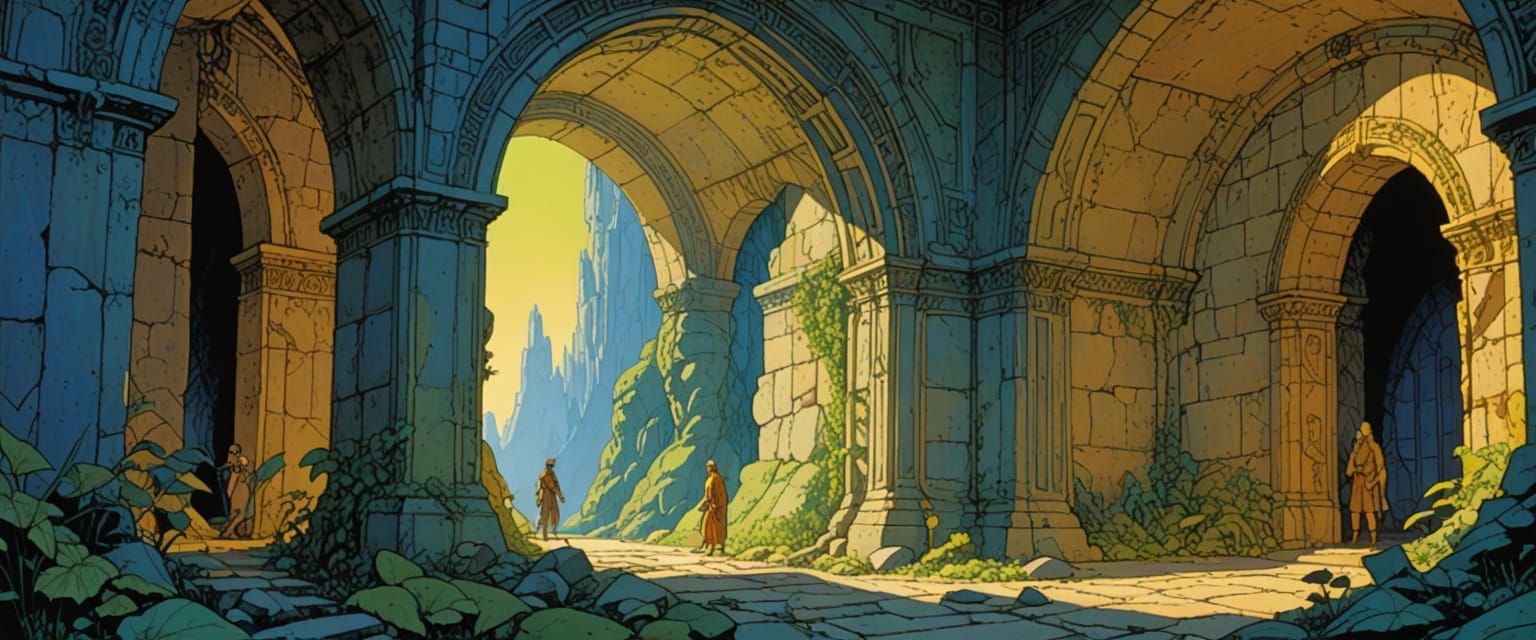 Elves and Goblins in Fantasy Comic Book Art