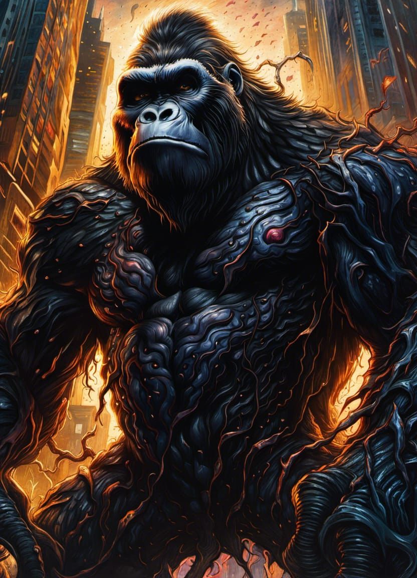 King Kong x Venom Symbiote