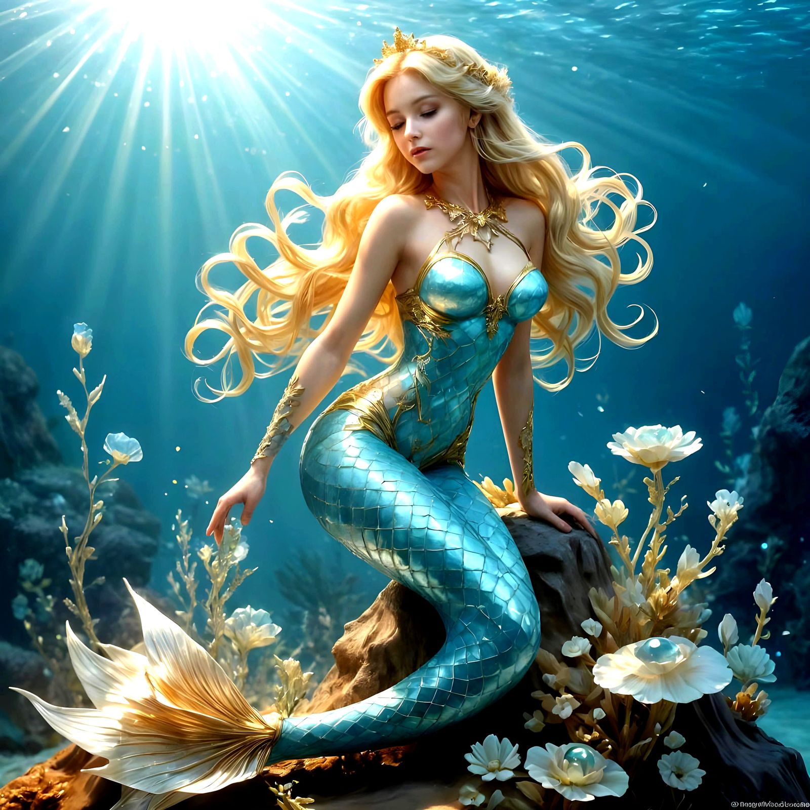 aquamarine mermaid
